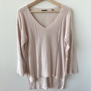 ATM pale pink oversized sweater